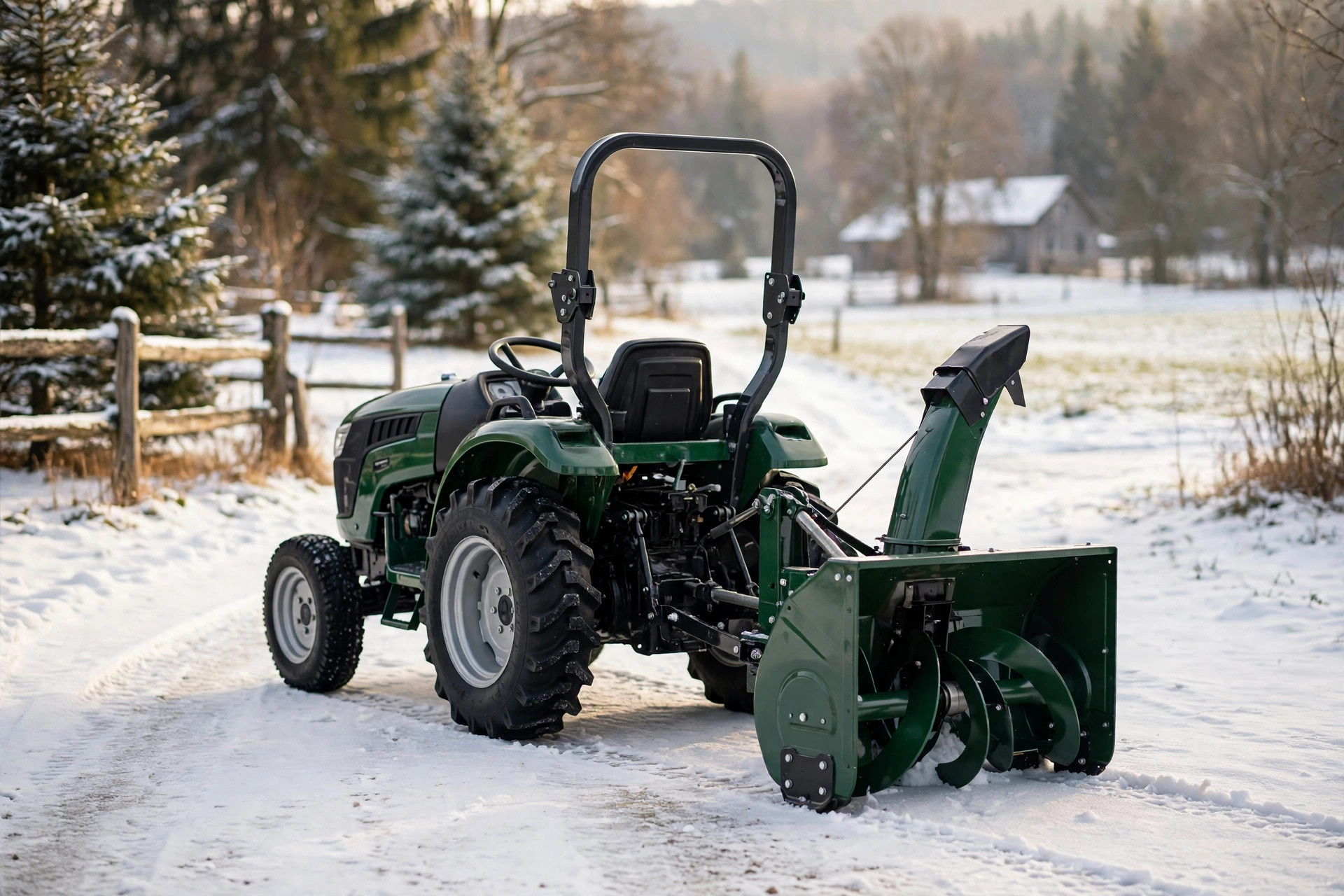 3-point snow blower