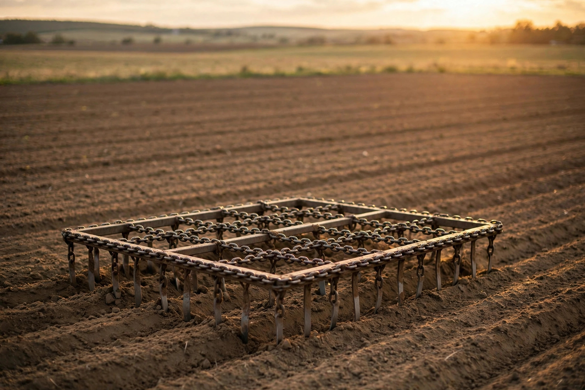 chain drag harrow